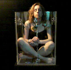 The Premiere of Dayle Krall's Extreme Full View Water Torture Escape